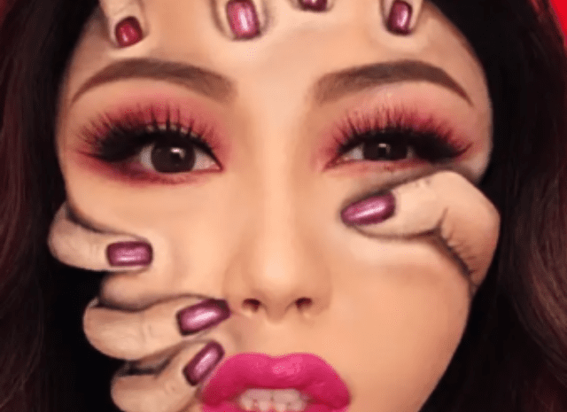 Twisted Face Optical illusions- Makeup Made You